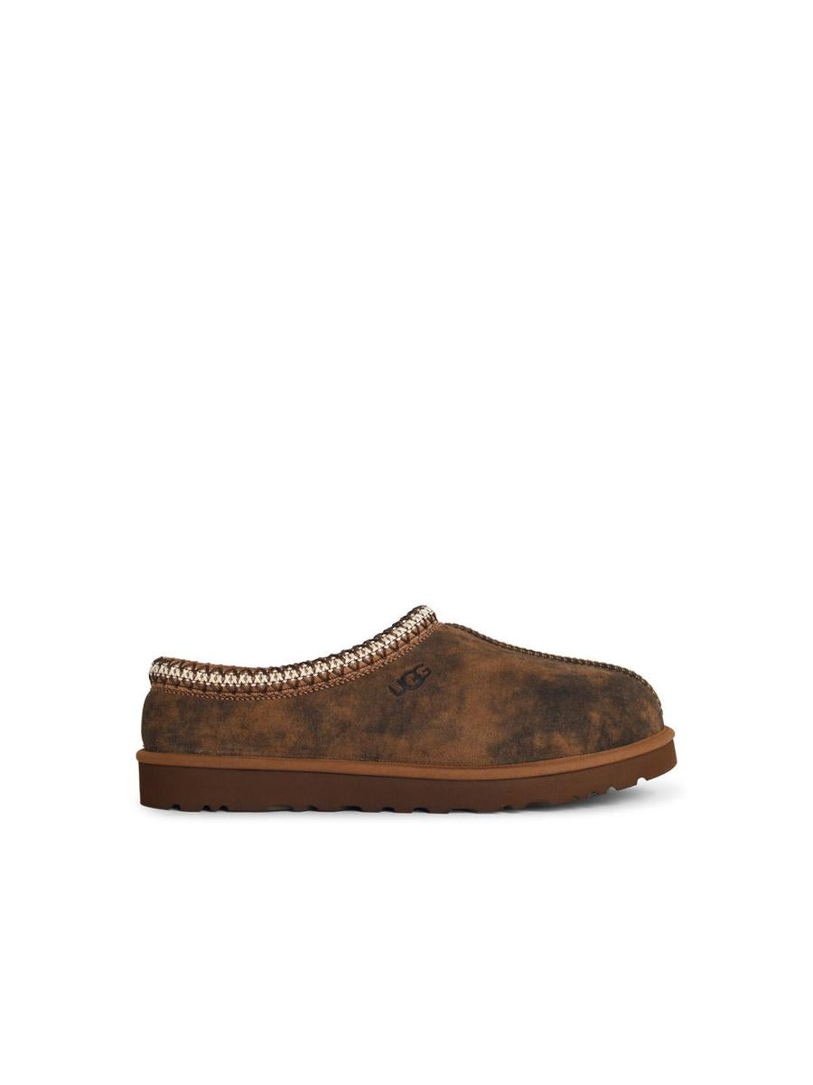 UGG 'Tasman Baxter' Chestnut Suede Slippers