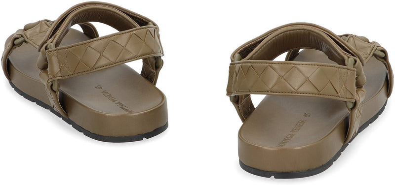 Bottega Veneta Trip Leather Sandals