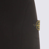 Stone Island Black Cotton Knitwear