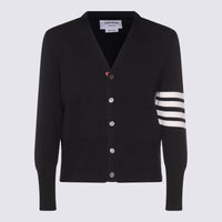 Thom Browne Navy Blue Wool Knitwear