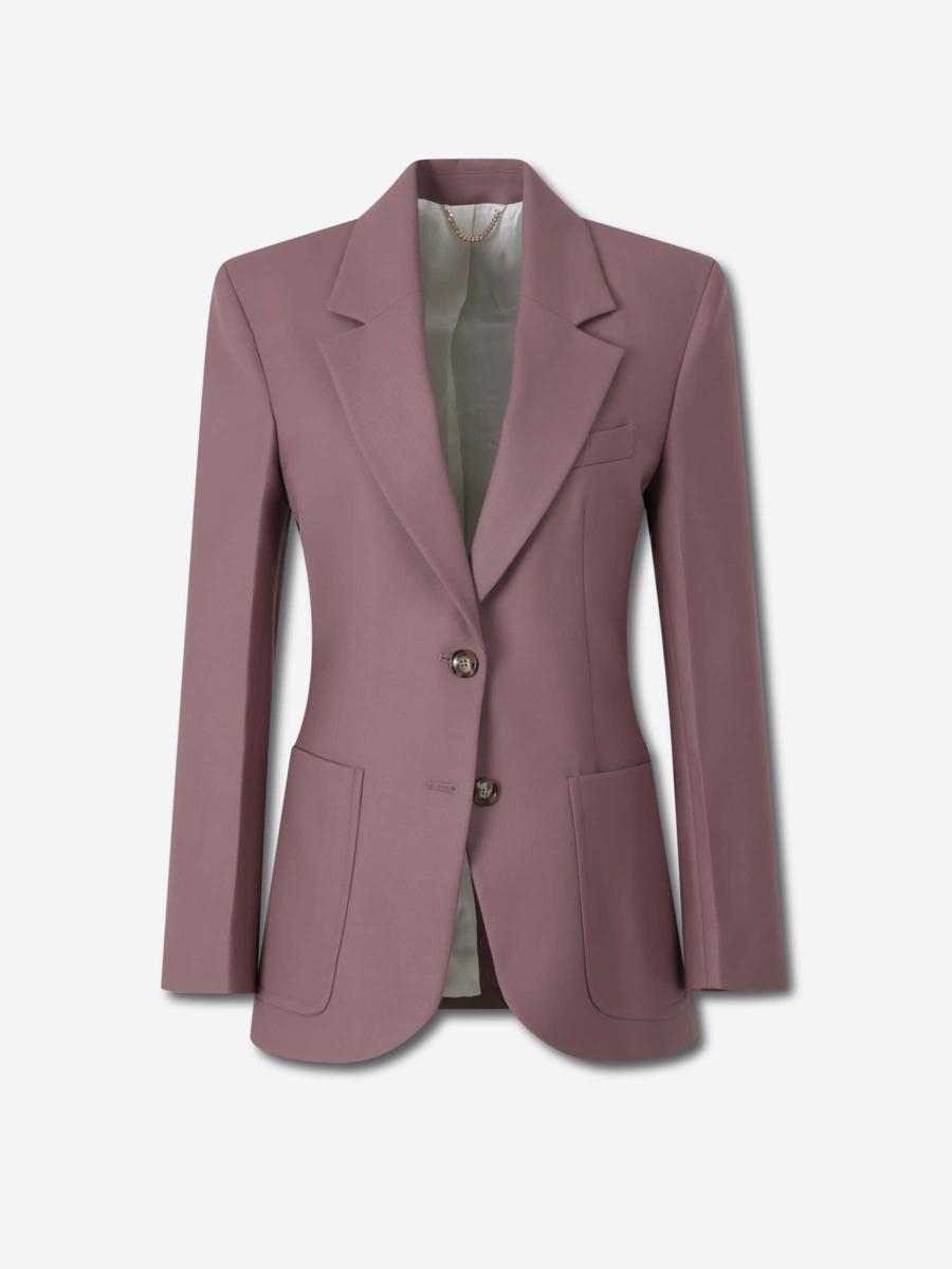 Victoria Beckham Straight Patch Blazer