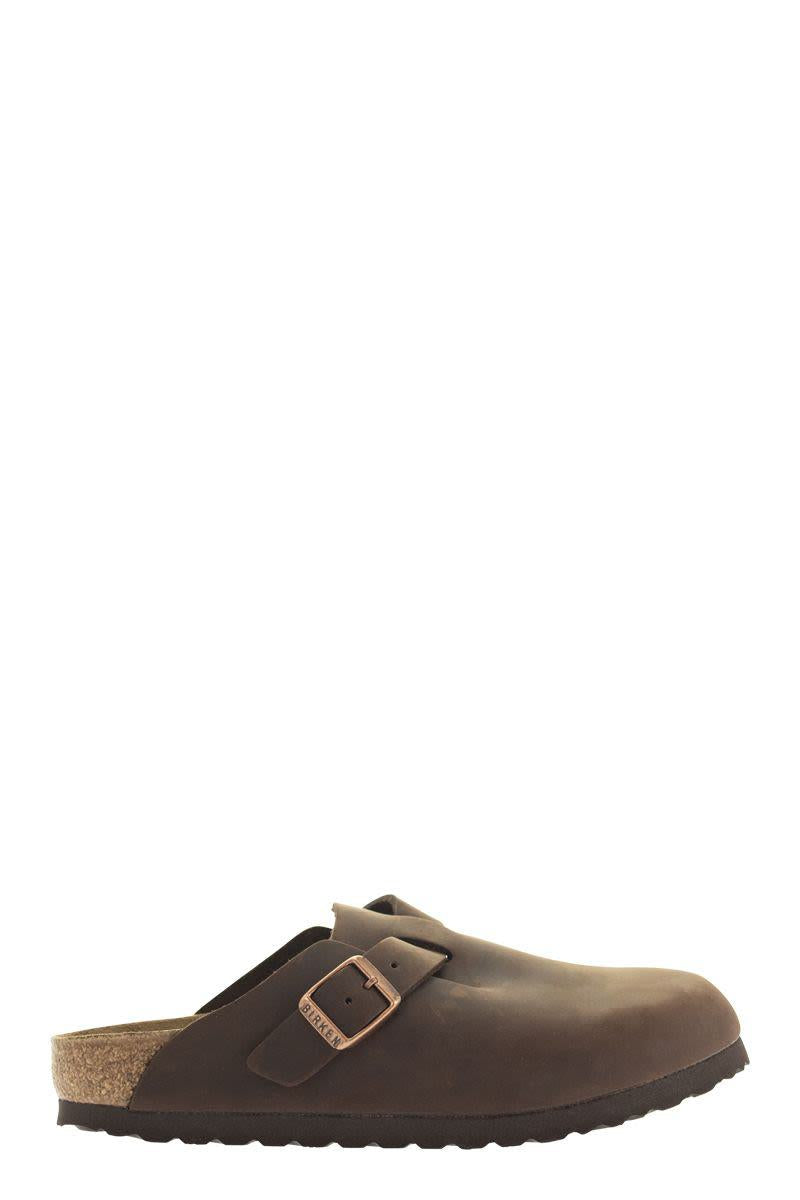 Birkenstock Boston - Oiled Leather Sabot