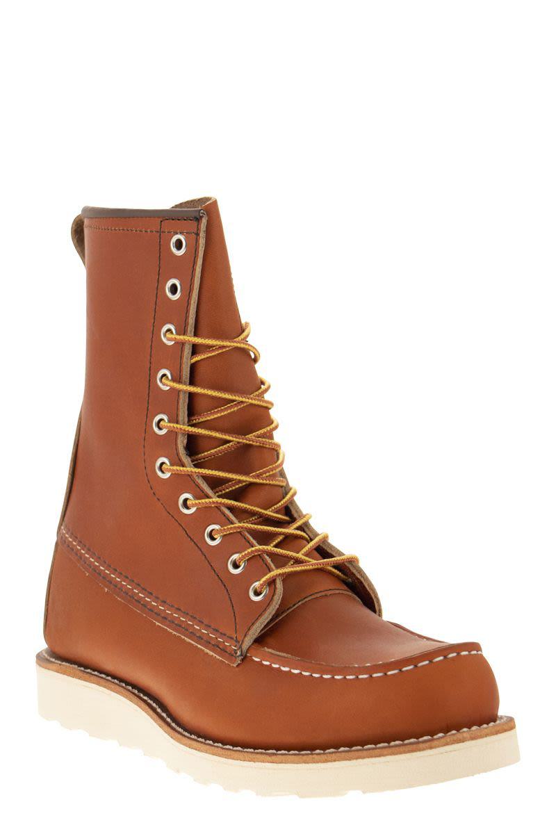 Red Wing Shoes Classic Moc - High Leather Lace-Up Boot