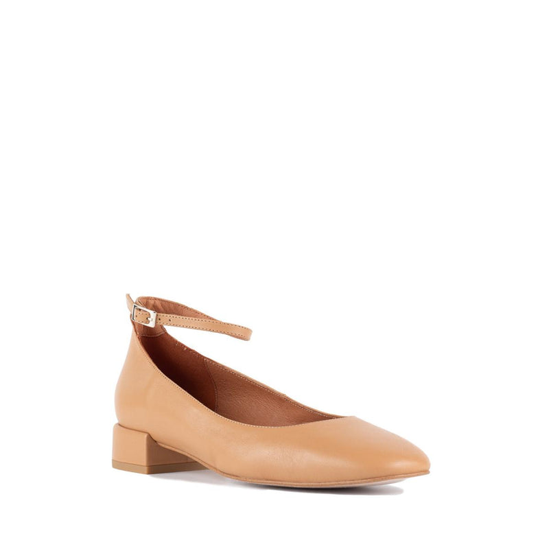 Angel Alarcon Eleonore Ballerina With Heel And Ankle Strap