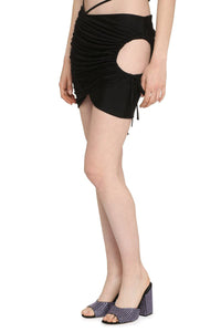 Andreādamo Draped Skirt