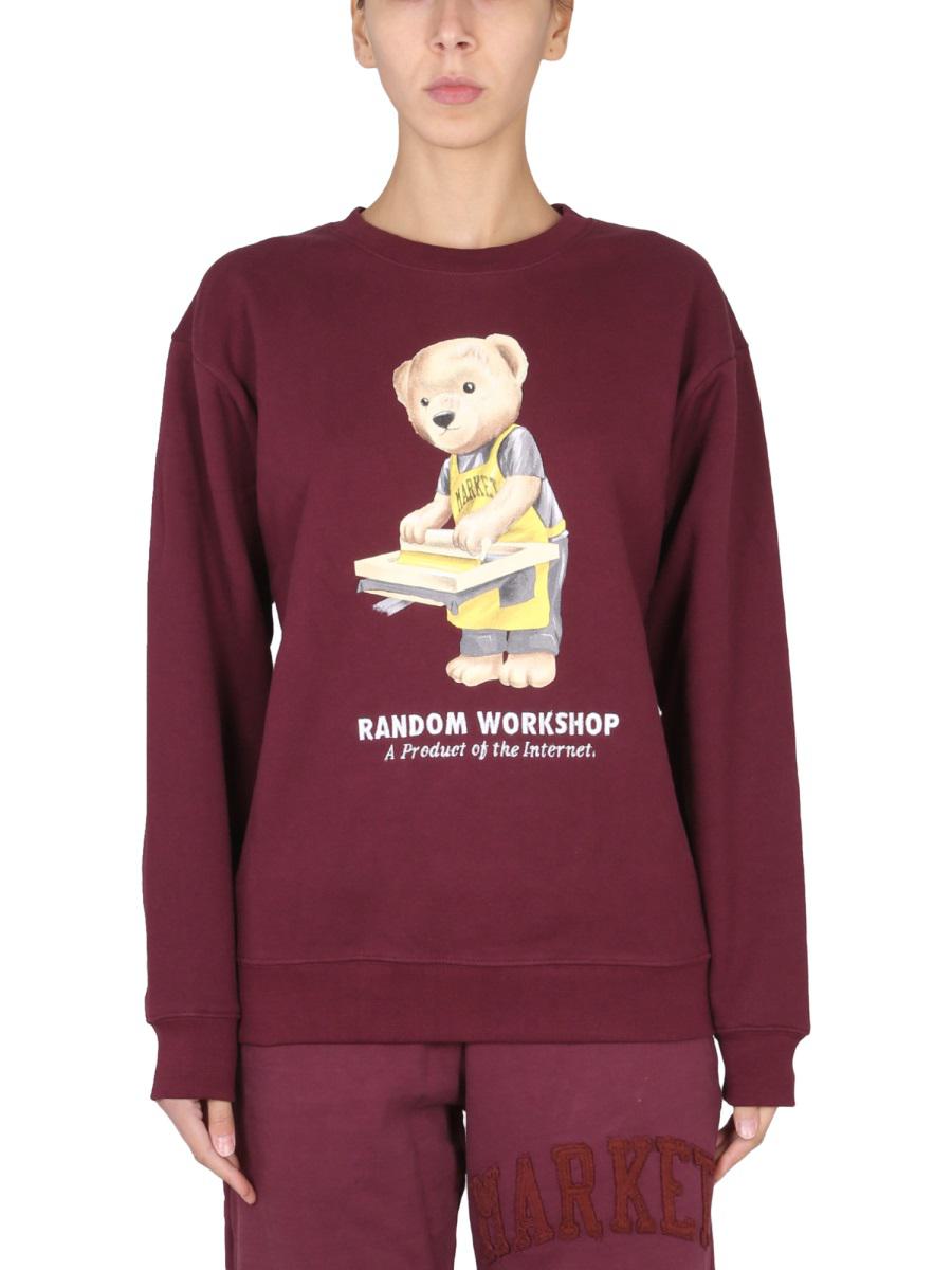 Market Random Workshop Bear Sweatshirt Unisex
