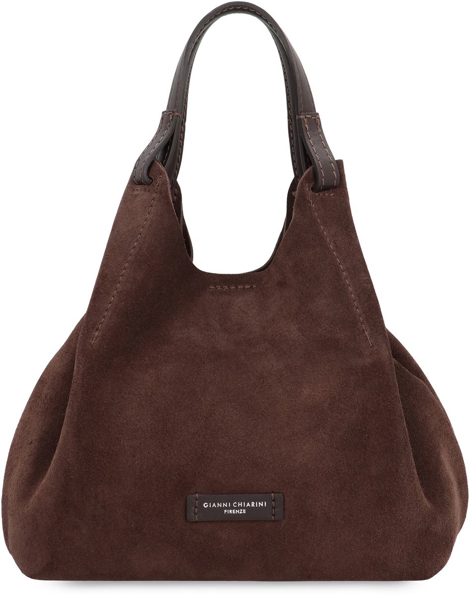 Gianni Chiarini Dua Suede Handbag