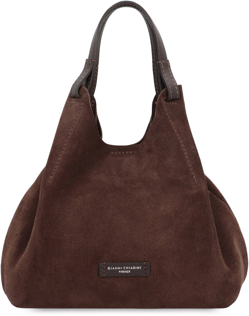 Gianni Chiarini Dua Suede Handbag