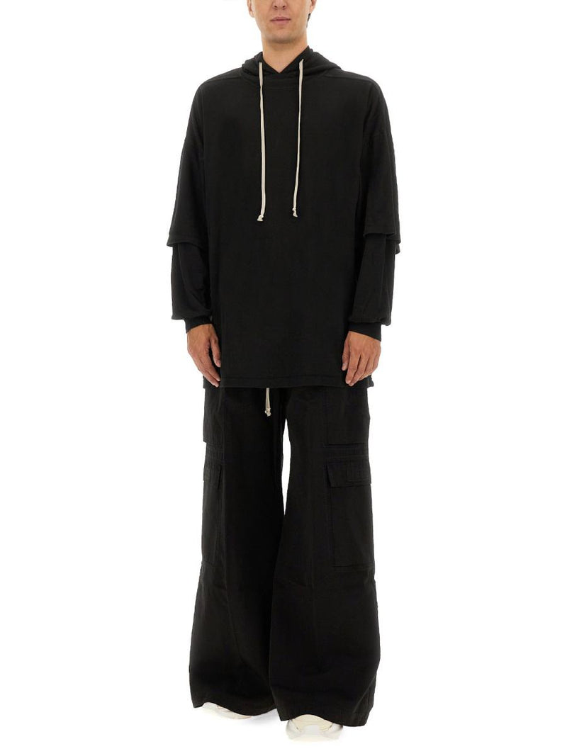 Rick Owens Drkshdw "Tommy Hustler" Hoodie