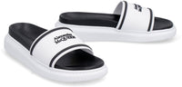 Alexander McQueen Logo Detail Rubber Slides
