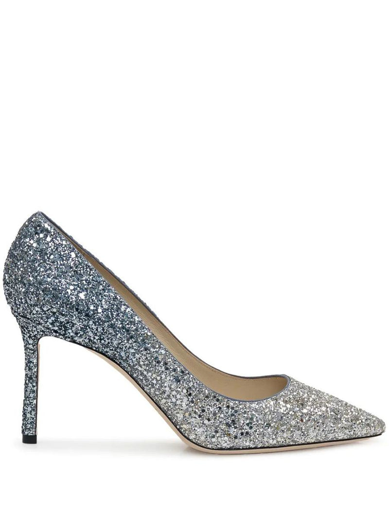 Jimmy Choo Romy Glitter Degradé Pumps 85 Shoes