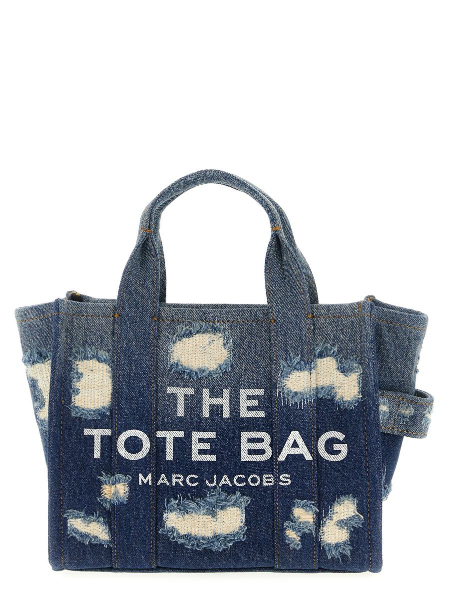 Marc Jacobs 'The Rip And Repair Denim Small Tote' Shopping Bag