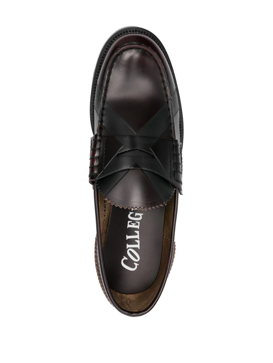 College Leather Loafers