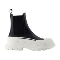 Alexander McQueen High Rubber Ankle Boots