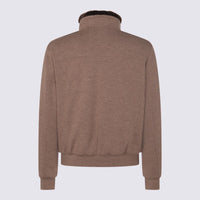Moorer Brown Wool Bellati Casual Jacket