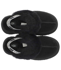 UGG Funkette Black Slipper