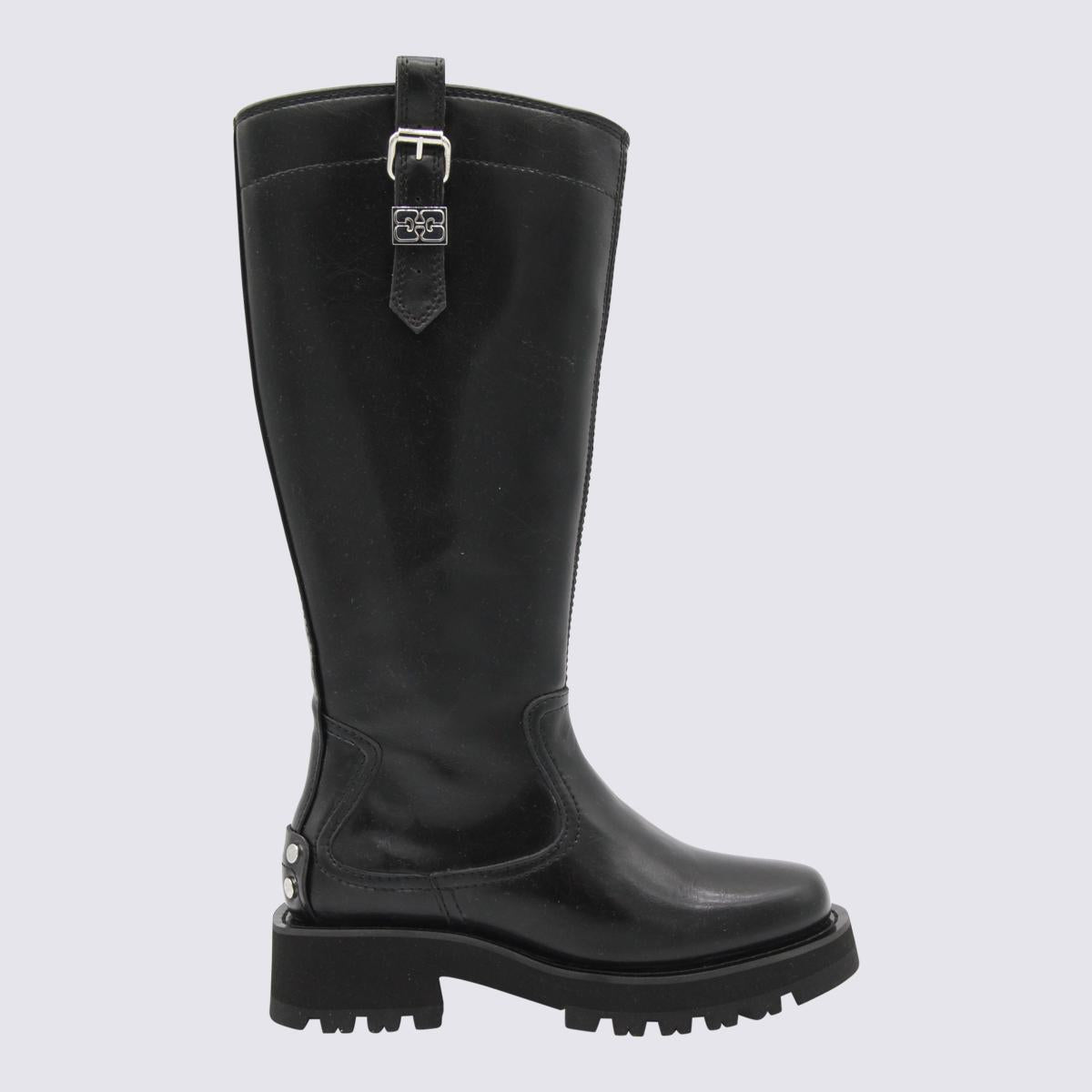 Ganni Black Boots