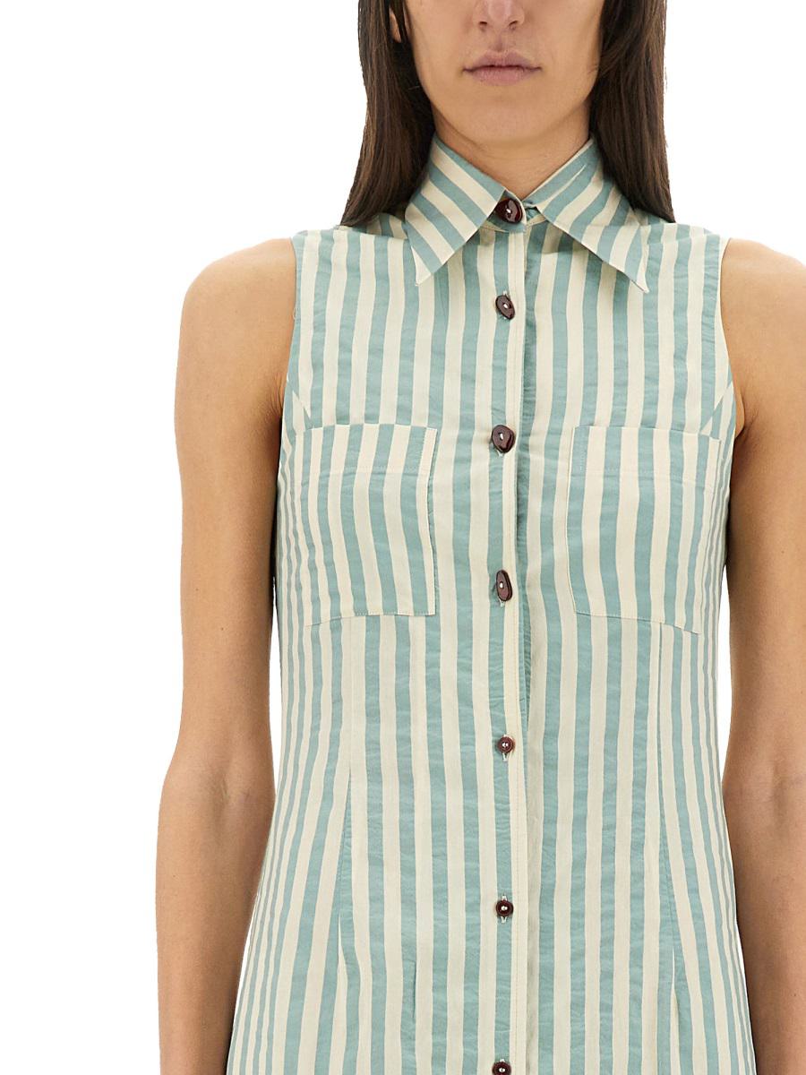 Alysi "Colorful Stripes" Chemisier Dress