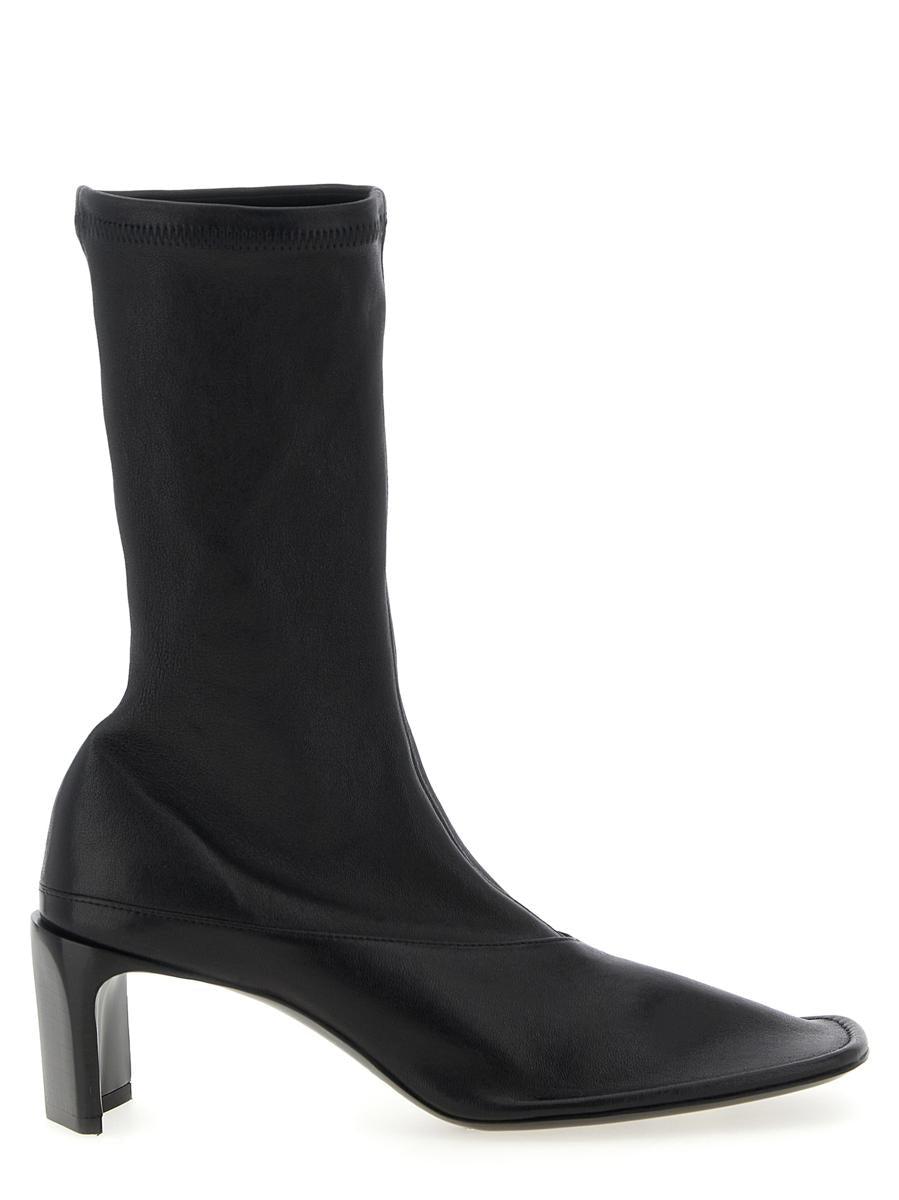 Jil Sander Nappa Ankle Boots