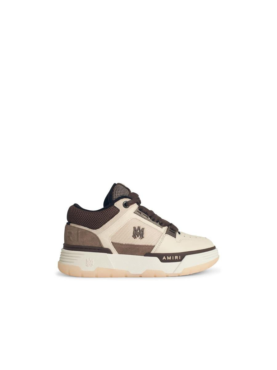 Amiri 'Ma-1' Brown Leather Blend Sneakers