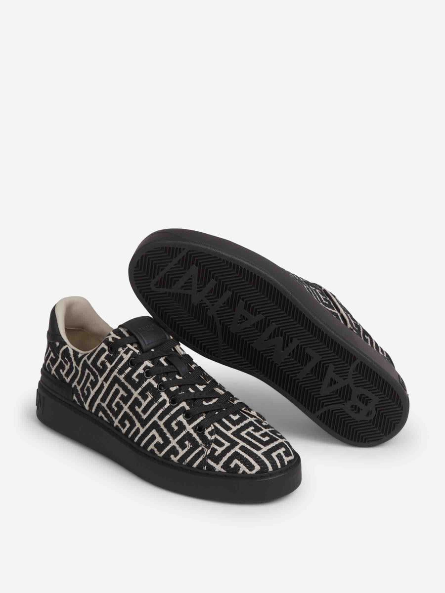 Balmain B-Court Jacquard Sneakers