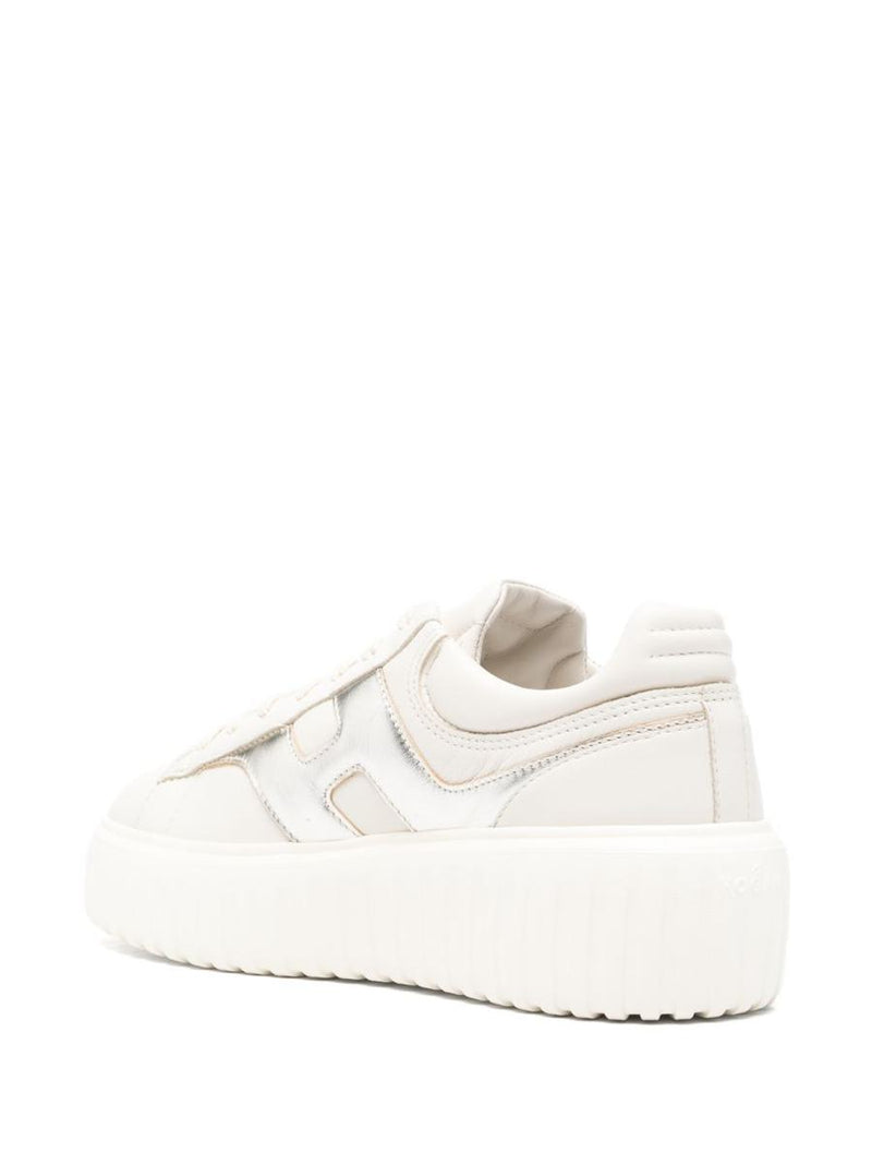 Hogan H-Stripes Leather Sneakers