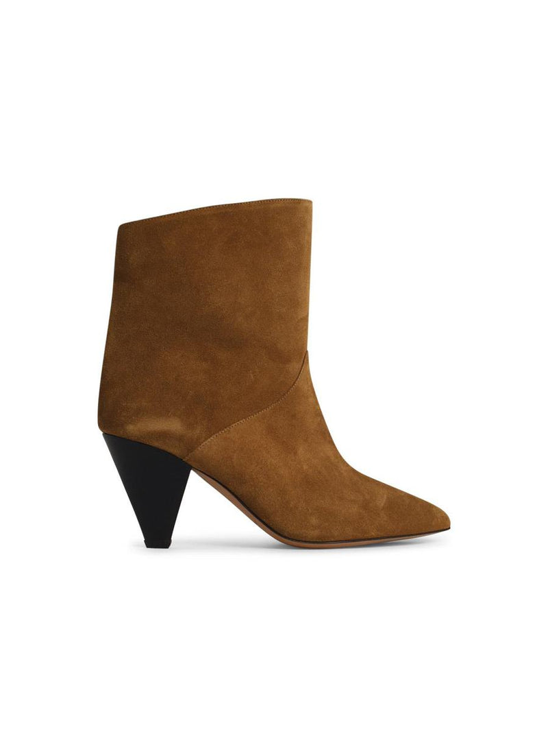 Isabel Marant Étoile 'Loline' Brown Suede Boots