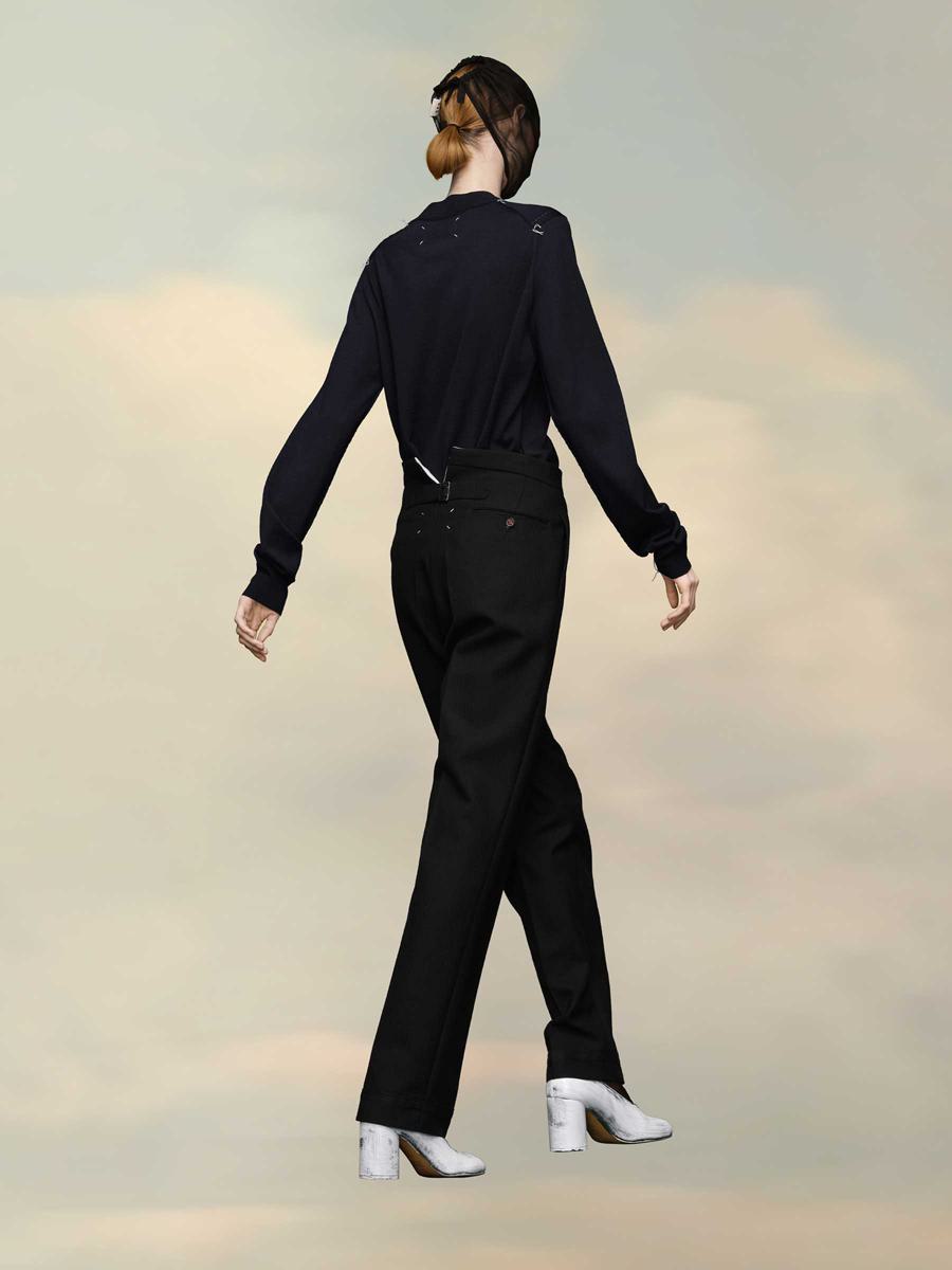 Maison Margiela Wool Dress Trousers