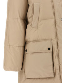 Brunello Cucinelli 'Shiny Zipper Pull' Down Jacket