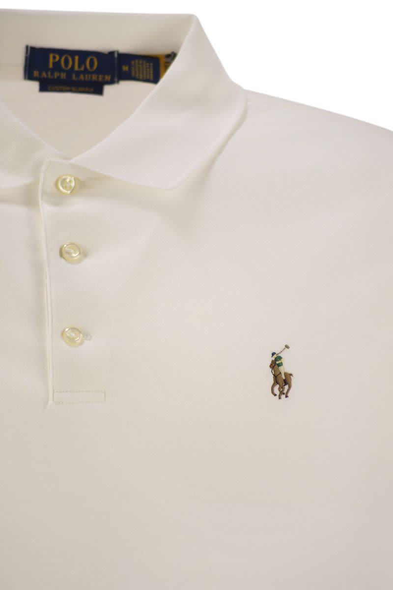 Polo Ralph Lauren Slim-Fit Custom Cotton Polo