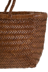 Dragon Diffusion Triple Jump Small - Woven Leather Bag