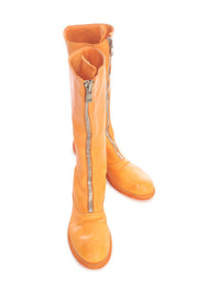 Guidi Front Zip Army Boots Sole Leather Shoes