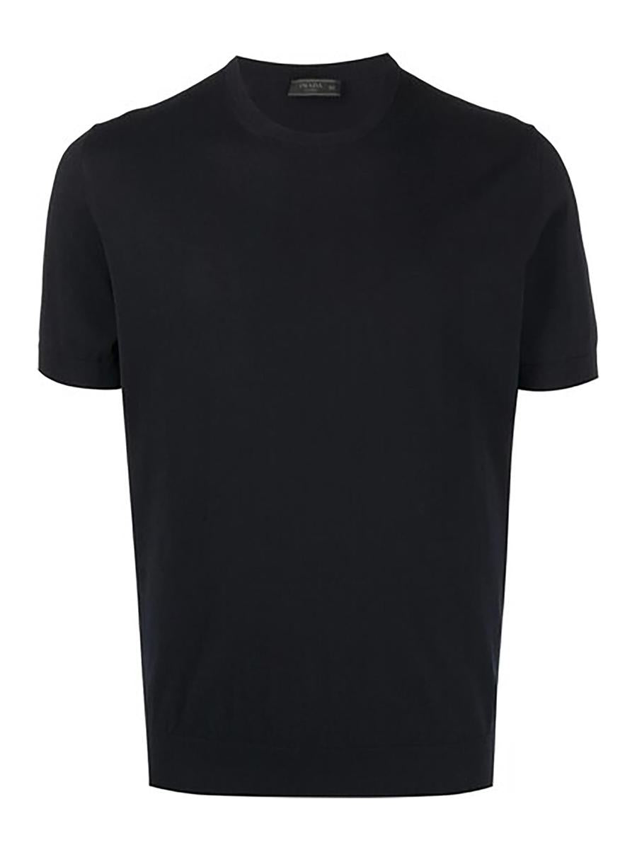 Prada Crew Neck T-Shirt Black
