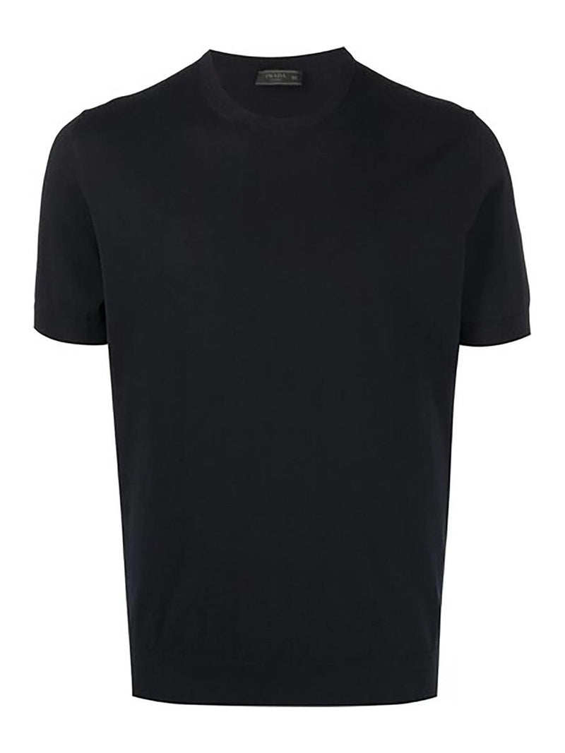 Prada Crew Neck T-Shirt Black