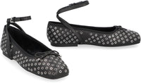 Michael Kors Collette Flex Leather Ballet Flats