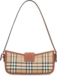 Burberry Check Print Shoulder Bag