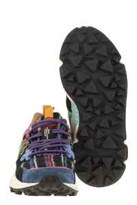 Flower Mountain Yamano 3 - Sneakers In Suede And Technical Fabric