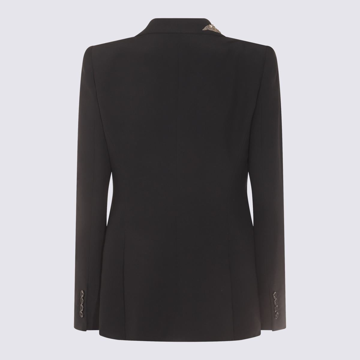 Alexander McQueen Black Viscose Blazer