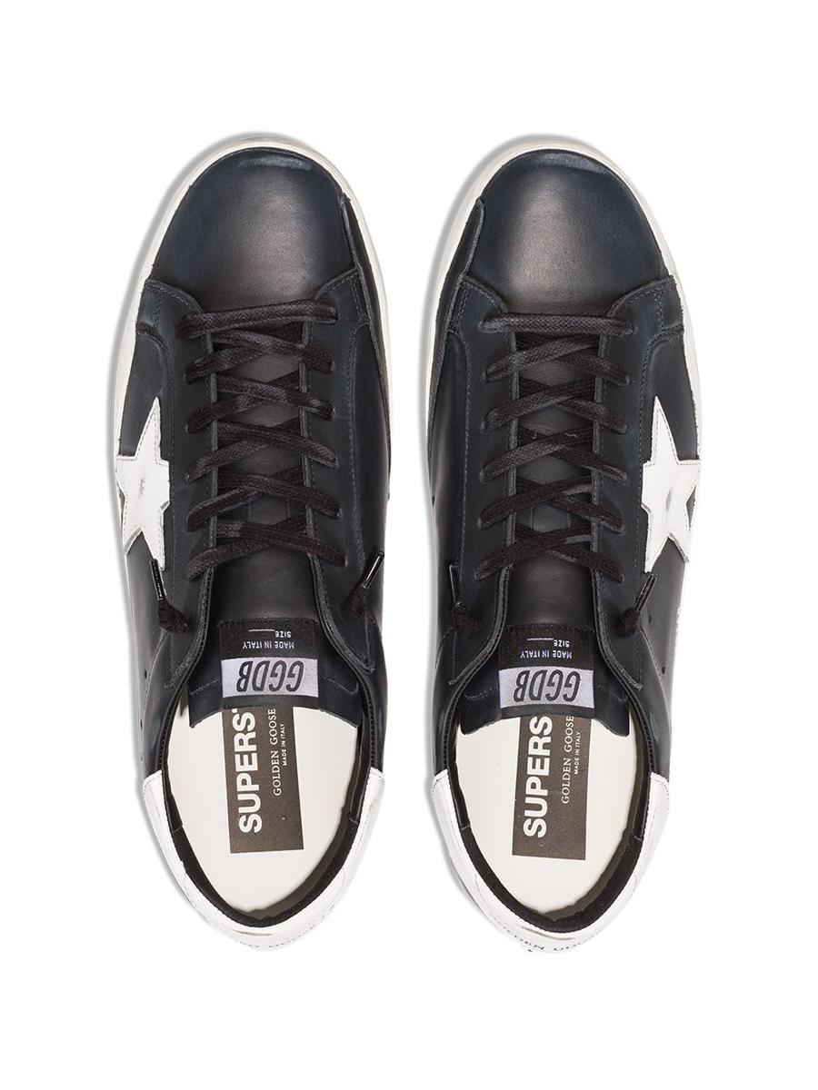 Golden Goose Super-Star Leather Sneakers
