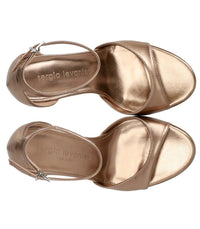 Sergio Levantesi Hope Copper Heeled Sandal