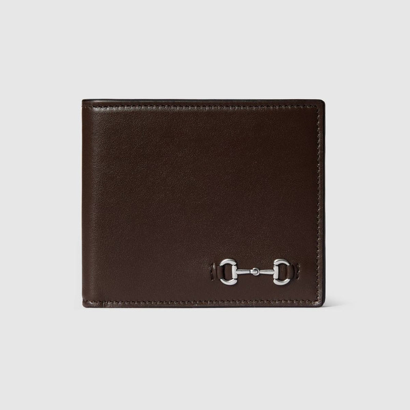 Gucci Leather Wallet With Horsebit
