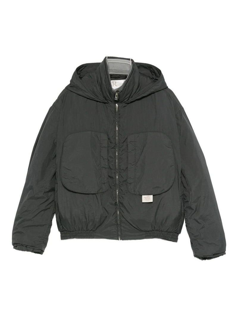 Ranra Purs Padded Nylon Hoodie Jacket Clothing