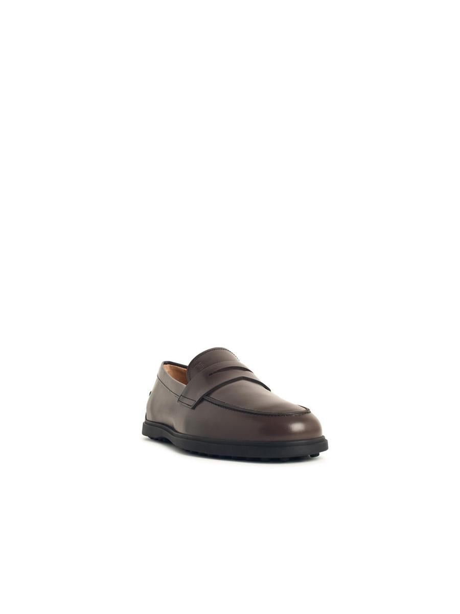 Tod'S Brown Leather Loafers