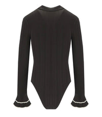 Twinset Chocolate Polo-Bodysuit