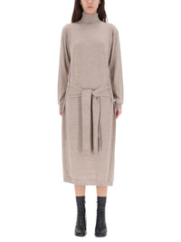 Lemaire "Trompe L'Oeil" Midi Dress