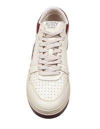 Autry White Leather Sneakers
