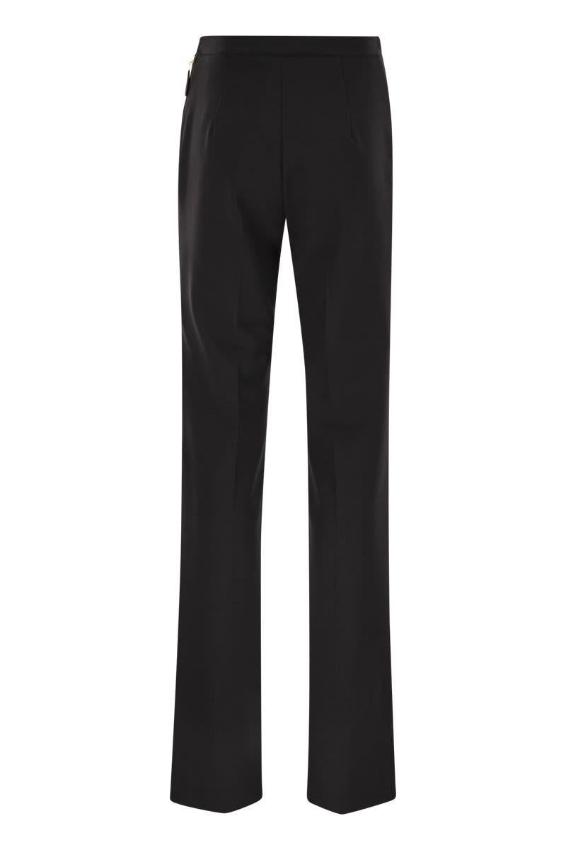 Elisabetta Franchi Double Crepe Trousers