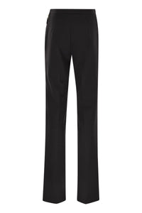 Elisabetta Franchi Double Crepe Trousers