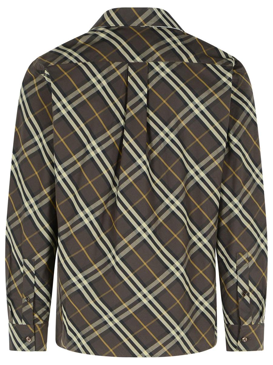 Burberry Brown Cotton Shirt