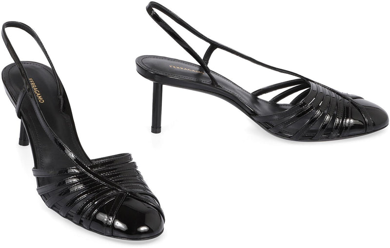 Salvatore Ferragamo Patent Leather Pumps